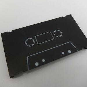 Revox B 215 H1 TapeDeck Cover Front Cover 3D NEW black / white replica