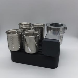 Kenwood Chef Grater Rasp Holder for 6 Attachments Stand Storage Stowing Storing 3D