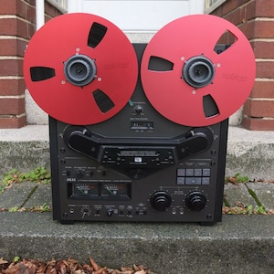 Akai Nab Adapter PREMIUM Paar Set grau Revox Pioneer Nachbau 3D NEU