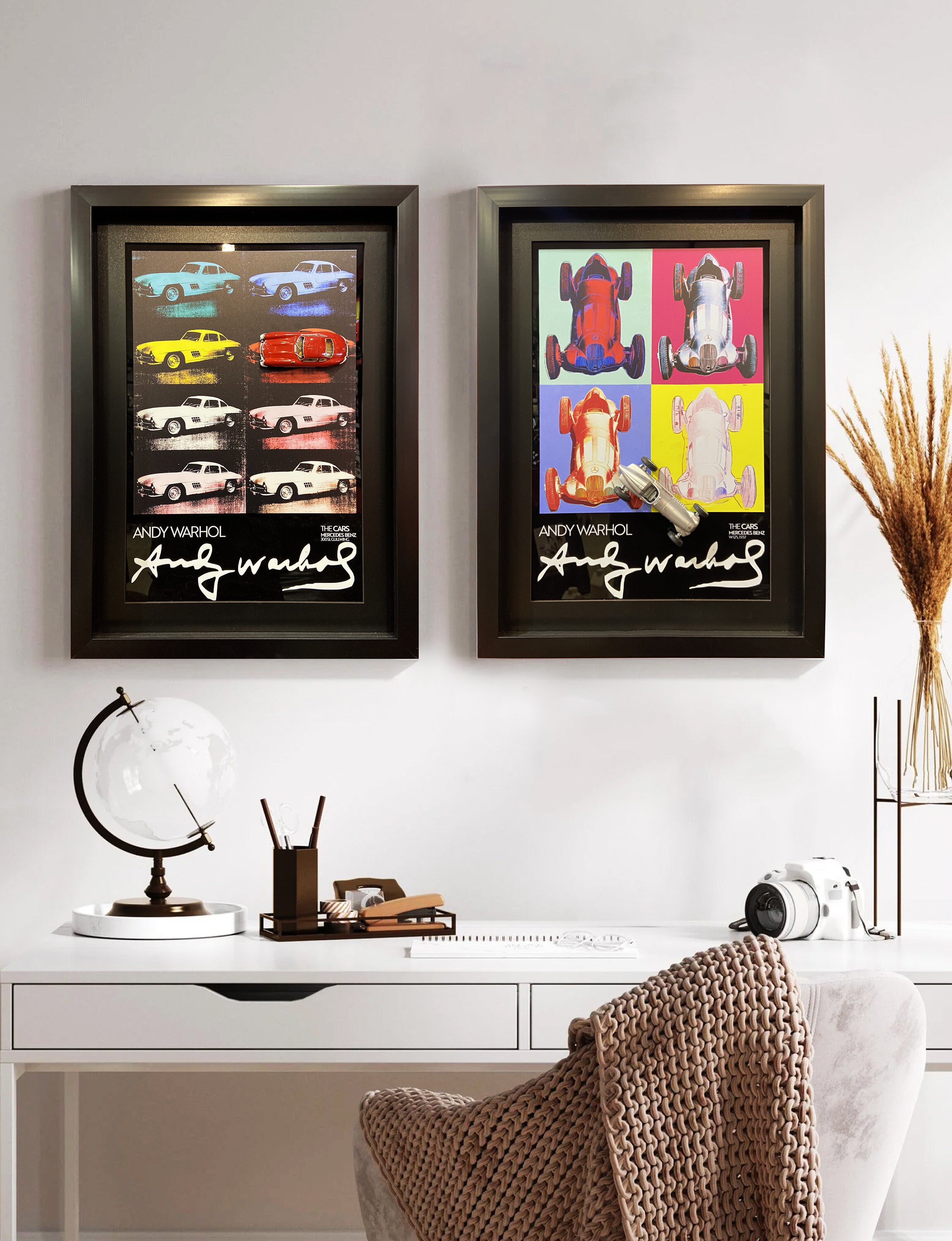 アンディウォーホル】大型額装メルセデスアート アンディ・ウォーホル