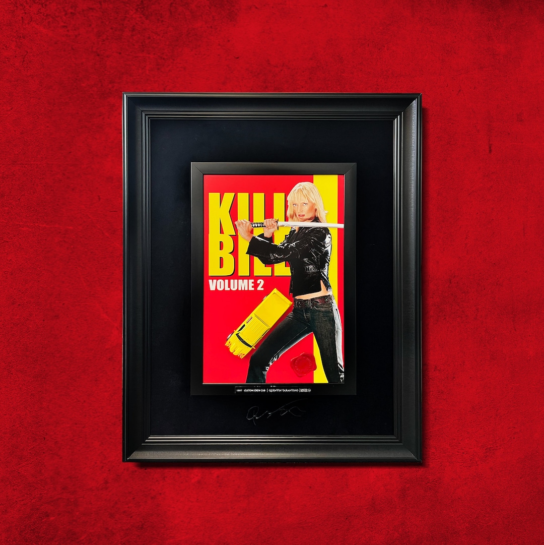 Kill Bill 2 Car Collection, Kill Bill 2 Movie Collection, Kill Bill Frame, Hand Made, Kill Bill