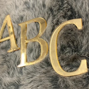 Acrylic Letters | Wedding, Signage & Birthday Letters | Gold, Rose Gold, Silver, White, More Colours