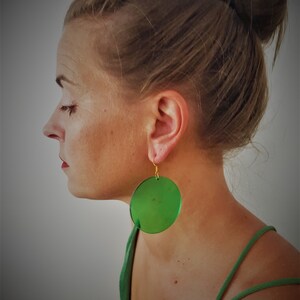 ROUND EARrings FULL, unique creation, original, looked, pretty, light, customizable