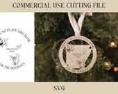Arkansas State Christmas Ornaments SVG | Souvenir Gift SVG | Digital Download | Laser Ready File | Wood Acrylic Ornament