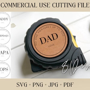 Fathers Day, Dad SVG | No One Measures SVG, PNG | Digital Download | Printable, Cricut & Silhouette |