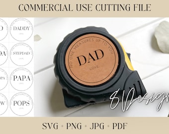 Fathers Day, Dad SVG | No One Measures SVG, PNG | Digital Download | Printable, Cricut & Silhouette |