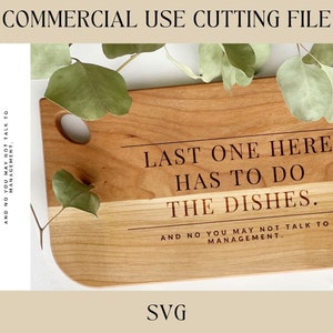 Dishes Cutting Board Designs SVG | Tray SVG | Digital Download | Laser File | New House Gift | Housewarming | Hostess | Charcuterie Board