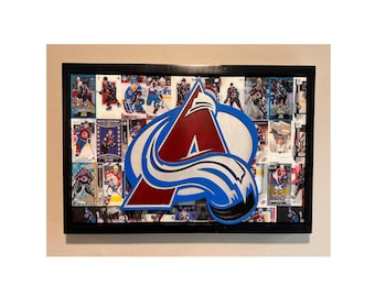 Colorado Avalanche Custom Picture logo & card ART