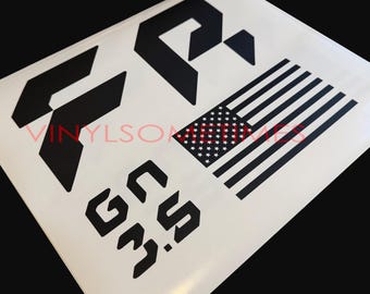 Ford Racing FR Decal Raptor GEN 3, Gen 3.5