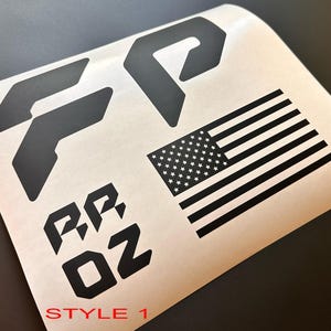 Fp37 Sticker Raptor Raptor Ranger FP Performance Decal - Etsy
