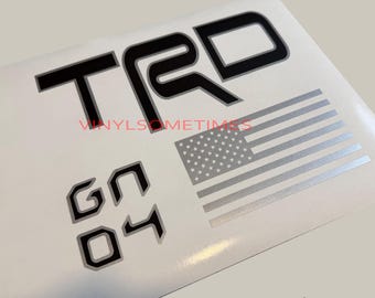 TRD Toyota Tacoma Gen 4 Custom Outline Decal