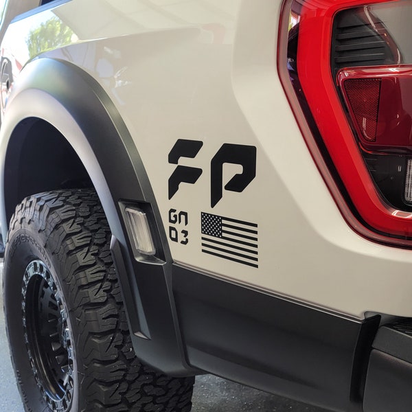 FP Performance Decal Raptor Gen 3 Gen 2 Gen 1