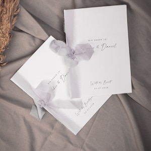 Votos de boda SARABI, plantilla digital DIY, votos de boda, tarjeta de votos de boda, palabras de la novia, boda, oficina de registro, descarga instantánea / DIN A5