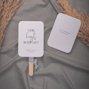 Mariage de fans NALA, modèle de bricolage numérique, refroidissement pour les invités, carte de fan, mariage en plein air, personnalisable, téléchargement instantané | DIN A6