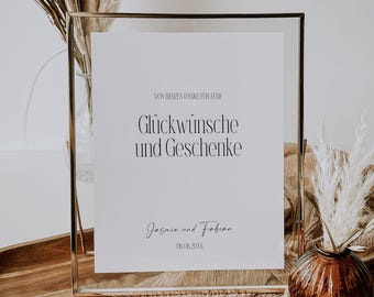 Serif & Soul Edit – Personalized Poster for Cards and Gifts, Digital DIY Template, Decor Idea, Gift Table | A4, A5, 10 x 15 cm
