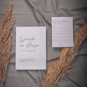 SARABI DIY cartes de remplissage, jeux de mariage invités, vœux pour les mariés, modèle personnalisable, téléchargement PDF, téléchargement numérique