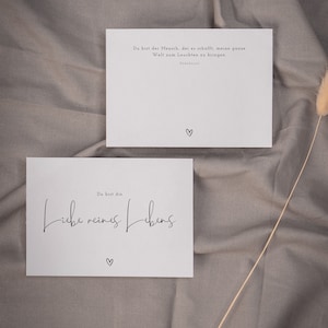 Tarjeta NALA Amor de mi vida, Plantilla de bricolaje digital, Tarjeta de agradecimiento para esposo, Compromiso, Personalizable, Descarga instantánea, Pdf / DIN A6 apaisado
