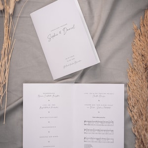 Mariage de livret d’église SARABI, modèle de bricolage numérique, service religieux, cérémonie de mariage à l’église, mariage, mariage gratuit, téléchargement instantané | DIN A5