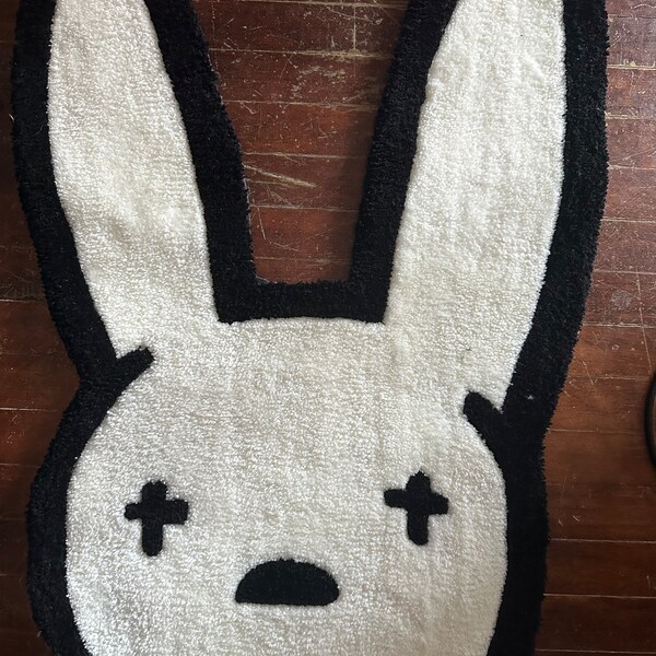 Bunny Rug Etsy
