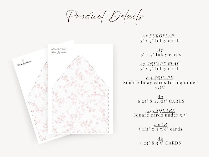 Printable Vellum Wrap and Envelope Liner for Wedding Invitation Card ...