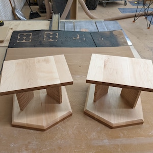 Handmade Speaker Stands