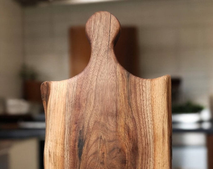 9" x 11" Live Edge Walnut Charcuterie Board – Finished with Natural Wood Butter