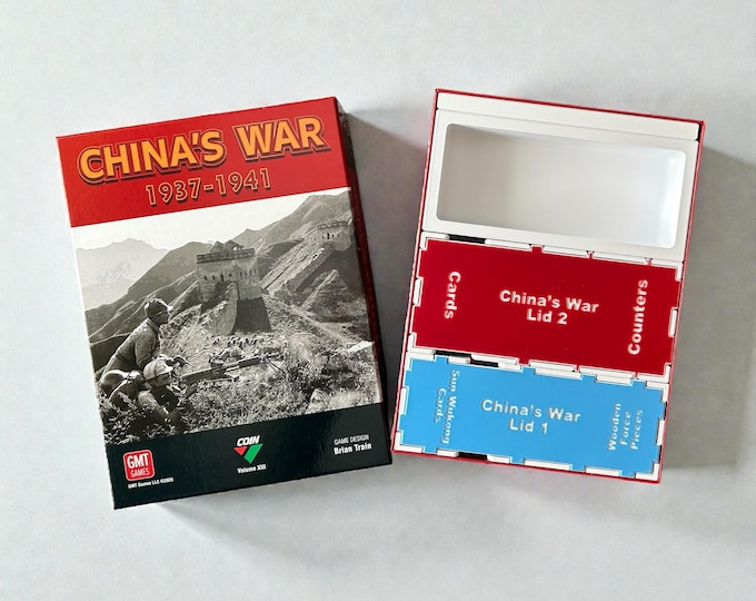 Featured listing image: China’s War Board Game Organizer – GMT COIN Series Storage