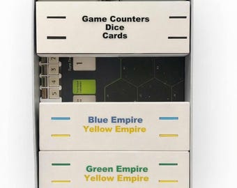 Organizer-Einsätze für Brettspiele, beschriftete Spielkarten und Sortierfächer, Kernsysteme, Erweiterungen oder Komplettsysteme, 3D-gedruckte Aufbewahrungsmöglichkeiten für Tabletop-Spiele