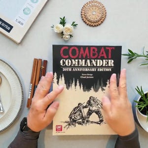 Combat Commander 20th Anniversary Organizer | GMT Games | In-Box Storage | Game Colours