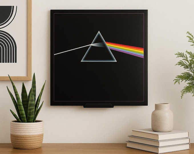 Vinyl Record Wall Mount — Set of 3 — LP Display with Spacers — Easy Install