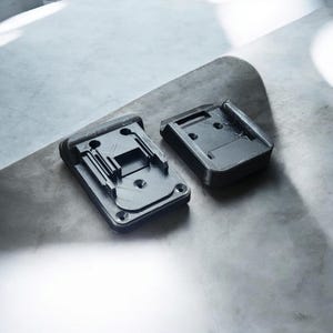 3D Printed Makita Battery and Tool Wall Mount Combo - Durable, Locking Feature, PETG Material