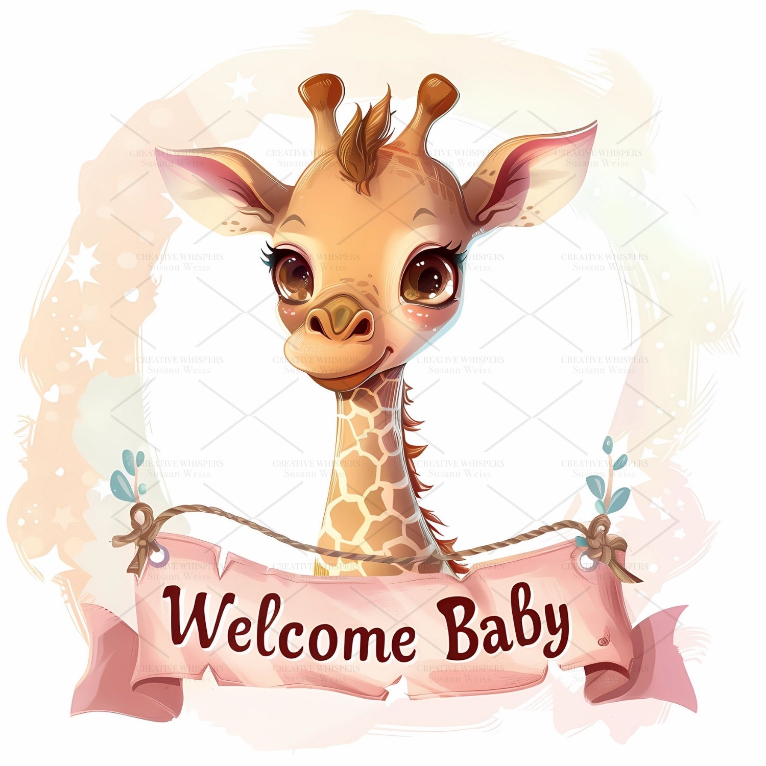 Welcome Baby, New Baby Born, Clipart Bundle 10 High Quality Images ...