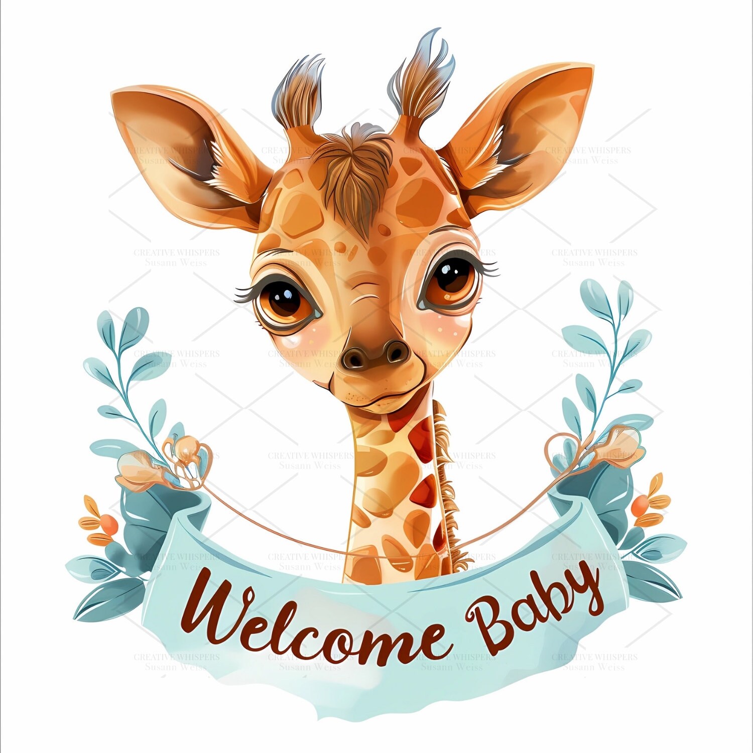 Welcome Baby, New Baby Born, Clipart Bundle 10 High Quality Images ...