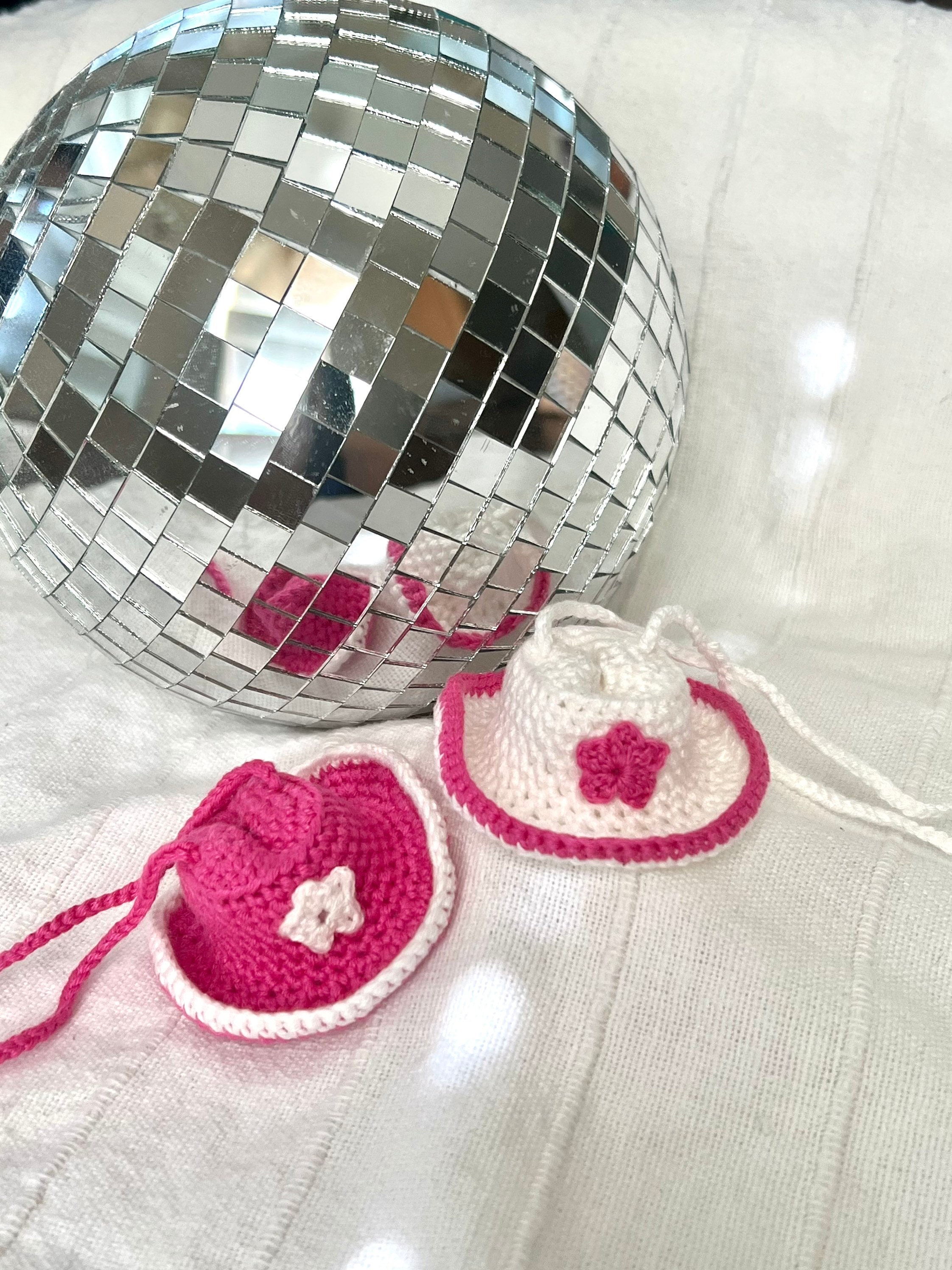 Cowboy Like Me Hat Crochet Charm