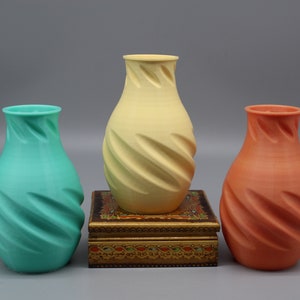 Vase 3D Printing STL File Digital Instant Download. image 1