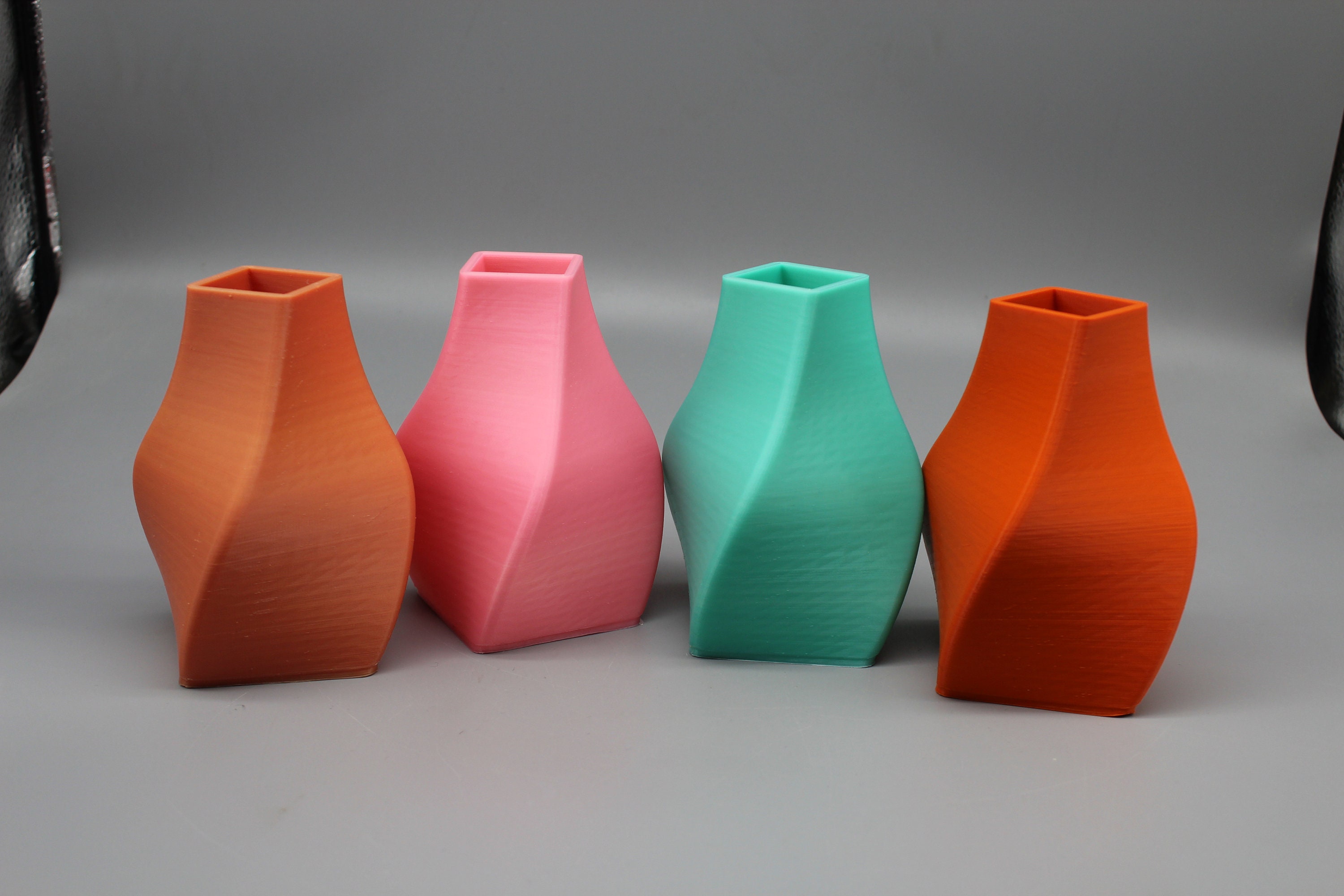 Vase. 3D Printed Vase for Dried Flowers. PLA Eco Material. 5 height