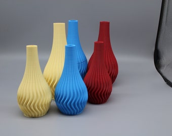 Set of 2 Vases - 3D Printing STL File Digital Instant Download.