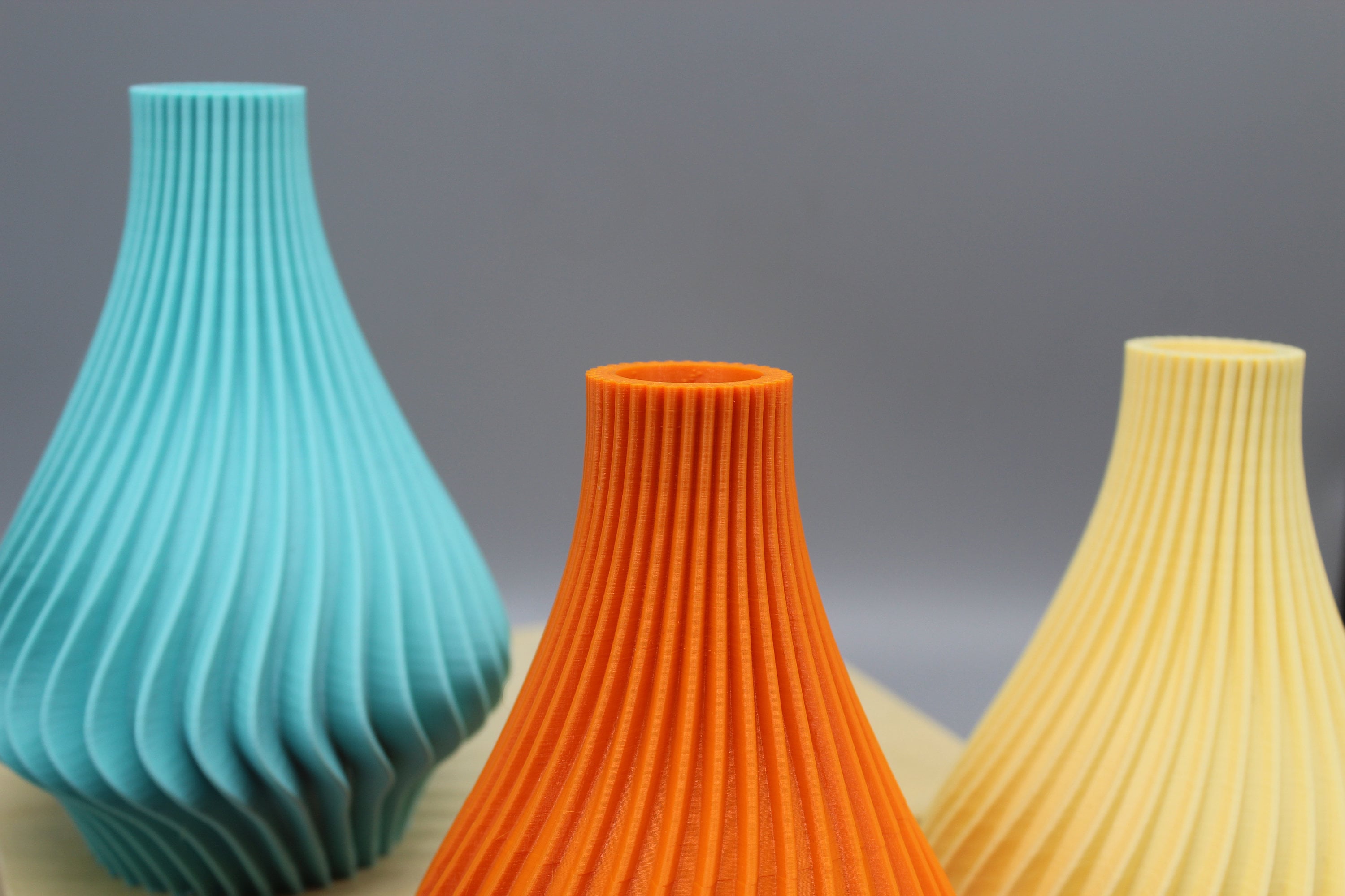 Vase. 3D Printed Vase for Dried Flowers. PLA Eco Material. 6 height