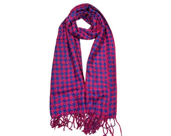 Polyester Tassel Scarf: Winter Wrap