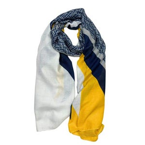 Printed Viscose Scarf: Lightweight Colorful Wrap
