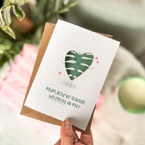 maman que tu as toujours eue pour moi | plante feuille dessinée à la main mignonne de Zazzle.be Liste d'envies Vous avez des idées ? Fête des Mères | Pour maman | Carte de jeu de mots