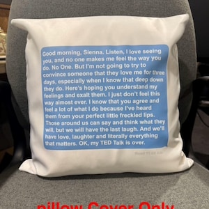 Shep Rose 'Southern Charm' Pillow Cover: Bravo Fan Gift (15 inch)