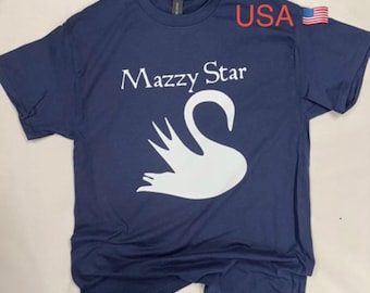 Mazzy Star "Swan" Graphic T-Shirt – Indie Rock Band Tee