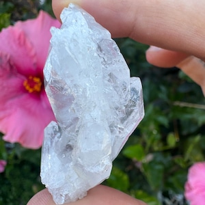 Faden Quartz Crystal | Hand Sourced One of a Kind Healing Stone | Reiki Meditation Protection Crystal | Rare Quartz Specimen Gift