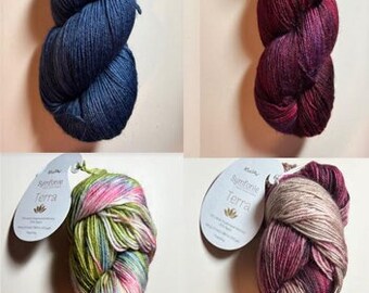 Knitpro Terra Color Symfonie Garn – 100 G / Ca. 380 M, 75% Merino, 25% Polyamid, Maschinenwaschbar, Farbe: Tropical Seascape