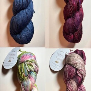 Symfonie Terra Sock Yarn Hand Dyed Merino Wool Superwash