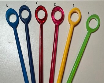 Frosted Resin Shawl Sticks