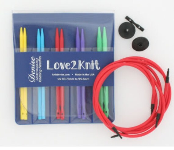 Denise 交換可能なLove2Knit編み針セット - Etsy 日本