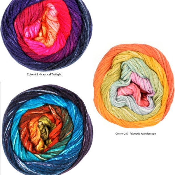 Cumulus Rainbow Yarn by Juniper Moon Farm- Free Pattern With Purchase of 4 or more Cakes of Yarn