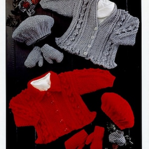 Sirdar Assorted Vintage Knitting Patterns for Babies and Children